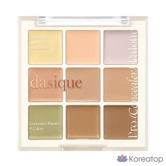 Палетка консилеров Daisique Pro, 9 г, 1 шт., оттенок 02 Medium Cover.