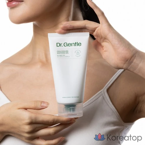 Охлаждающий успокаивающий гель Dr. Gentle Official с Cica и гиалуроновой кислотой, 150 мл