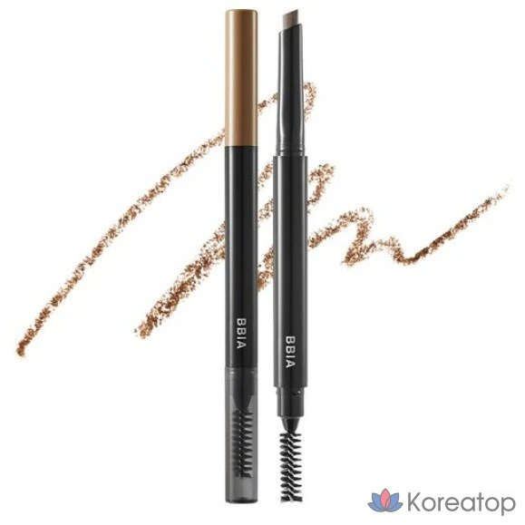 Карандаш для бровей BBIA Last Auto Eyebrow Pencil, оттенок 05 Walnut Brown, 0.18 г, 1 шт.