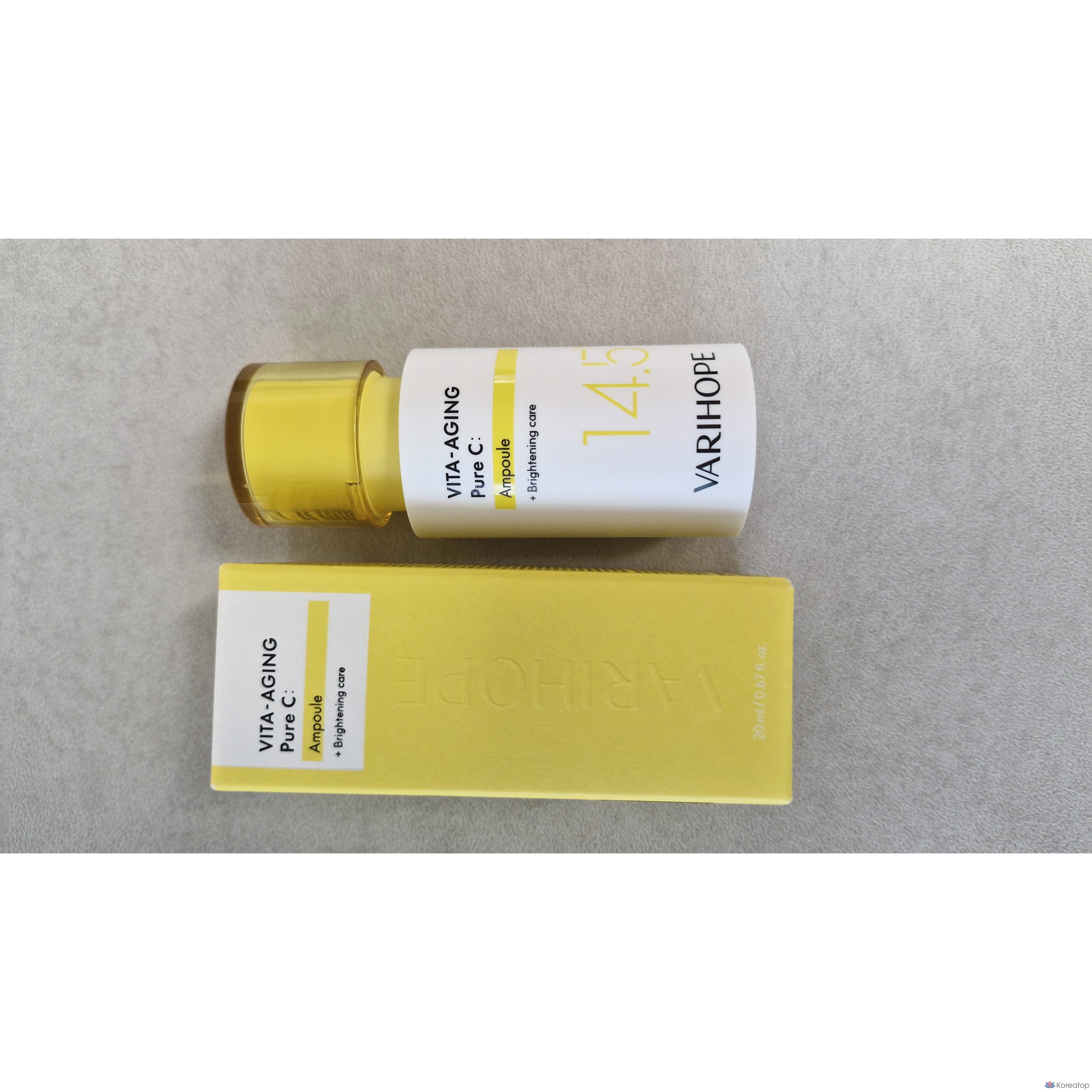 Ампульная сыворотка VARI:HOPE Vita Aging Pure C Whitening Ampoule, 20 мл, 1 шт.