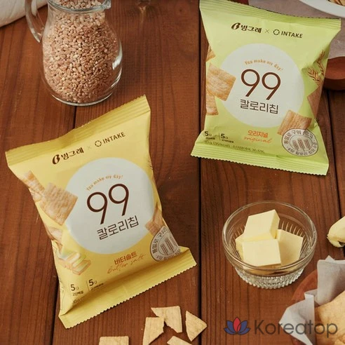 Чипсы с маслом и солью Binggrae 30 г