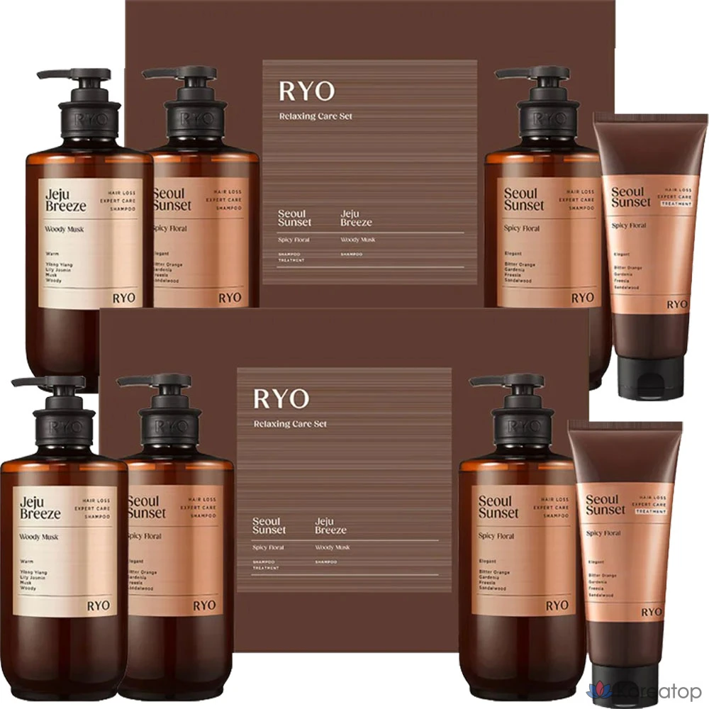 Подарочный набор для расслабляющего ухода Ryeo, 2 комплекта