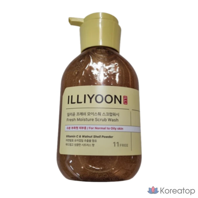 Гель-скраб для умывания Illiyoon Fresh Moisture Scrub Wash, 400 мл, 1 шт.