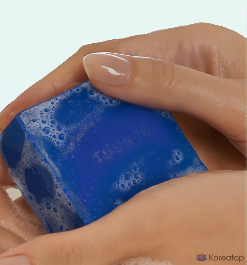 Твердое мыло для тела TOUN28 S22 с васаби и ментолом, 100 г, 1 упаковка.