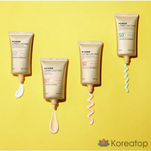 Солнцезащитный лосьон Face Shop Power Long-Lasting Pink Tone-Up SPF50+ PA++++