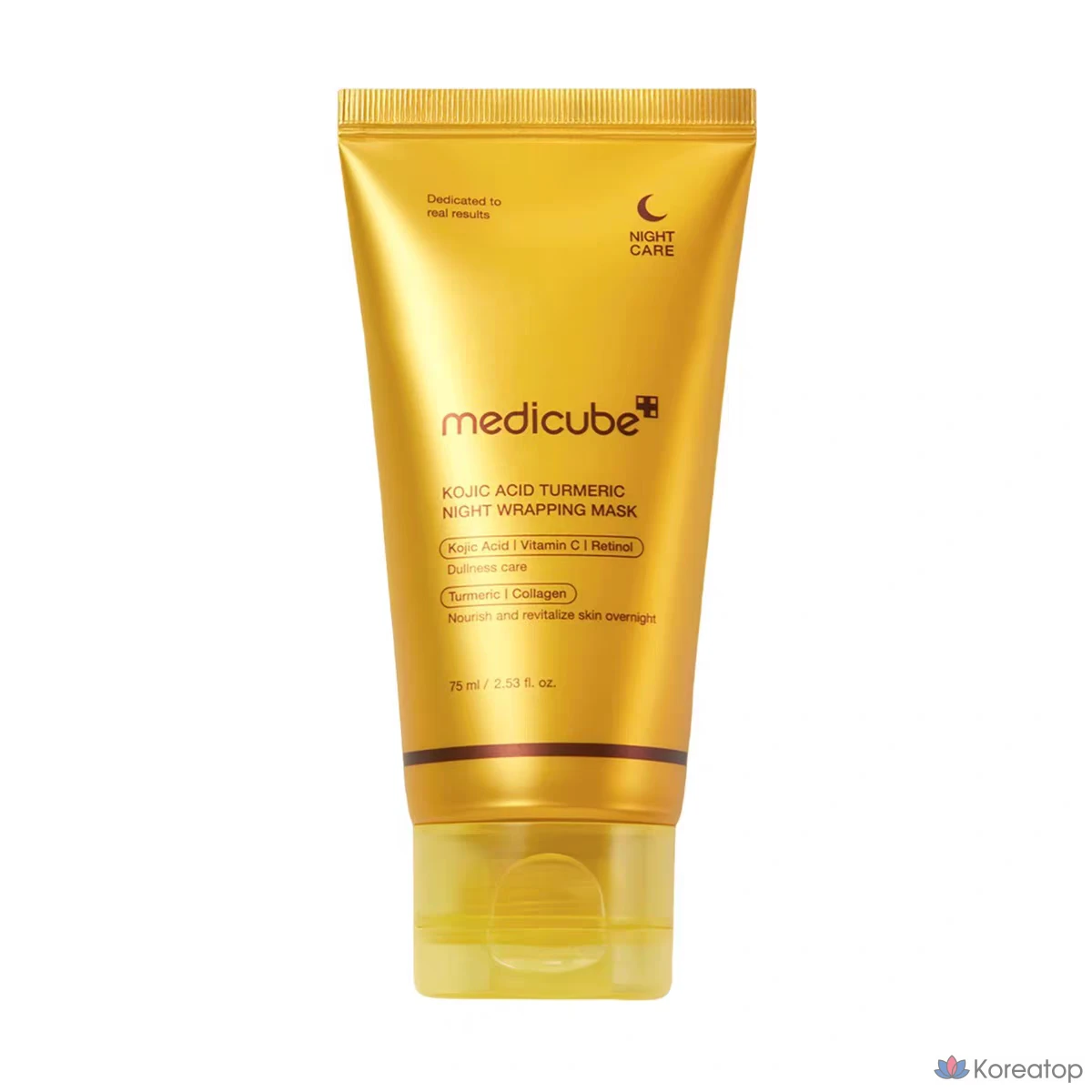 Ночная обертывающая маска Medicube с койевой кислотой и куркумой, 75 мл, 3 шт.