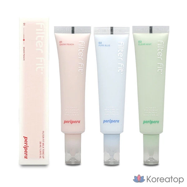 Peripera Filter Fit Milk Tone-Up, 35 мл, 04. Фиолетовый оттенок