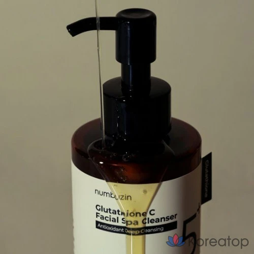 Очищающее аромамассажное средство для лица Numbers In Glutathione C, 300 мл, 1 шт., фото 4