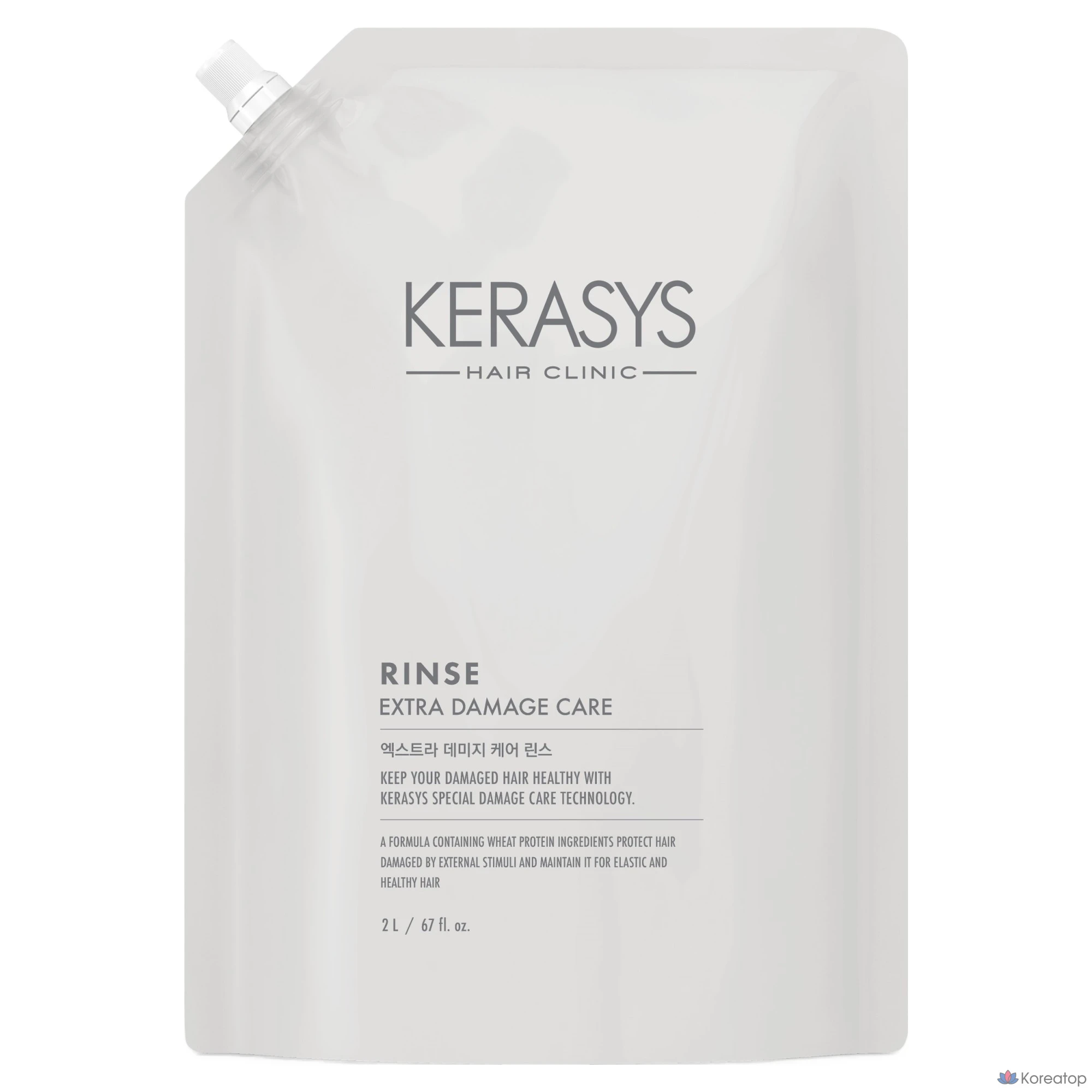 Сменный блок для ополаскивателя KeraSys Extra Damage Care, 2 л, 1 шт.