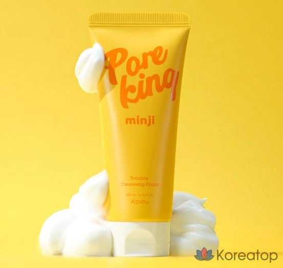 Очищающая пенка для лица A'Pieu Pore Master Minji Trouble, 1 шт., 200 мл