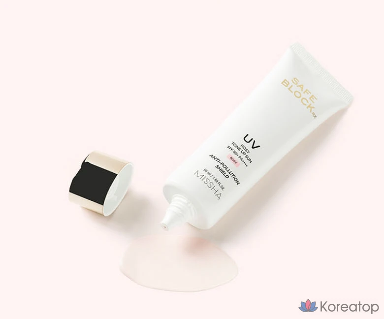 Солнцезащитный крем Missha Safe Block RX UV Rosy Tone Up Sunscreen SPF50+ PA++++, 50 мл, 1 шт.