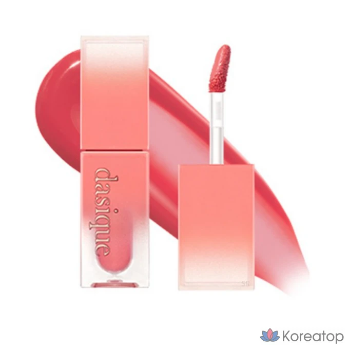 Тинт для губ Dasique Juicy Dewy Tint, оттенок 06 Rose Apple (Coral Red), 1 шт.