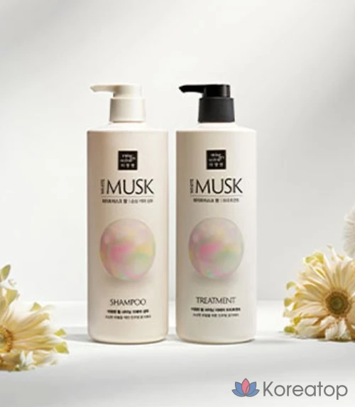 Шампунь для восстановления и придания блеска волосам Mise en Scene Pearl Shining Repair Shampoo с ароматом белого мускуса, 1 л, 1 шт.