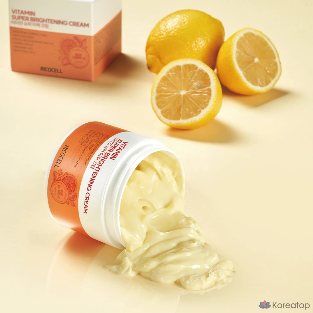 Крем для лица Ricocell Vitamin 10 Super Whitening Moisture Cream, 100 мл, 1 шт.