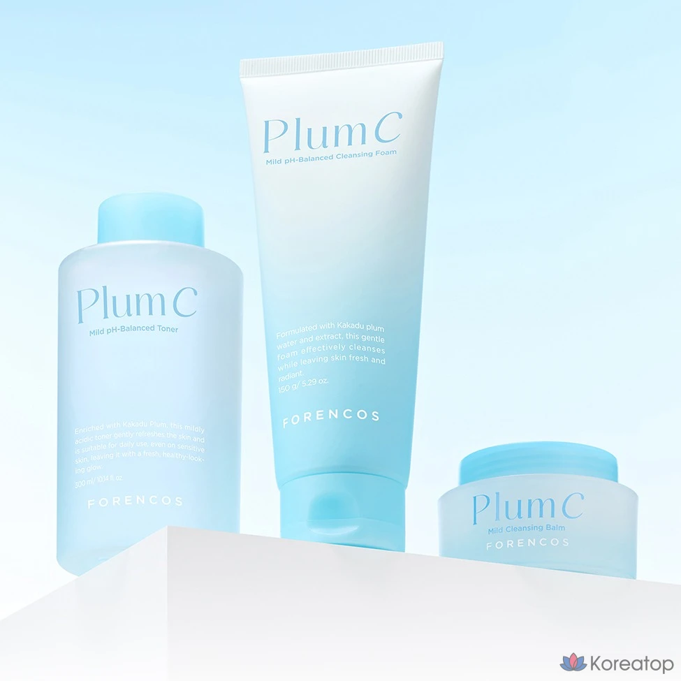 Очищающая пенка Forencos Plum C Mild с мягкой кислотой, 150 г, 1 шт.