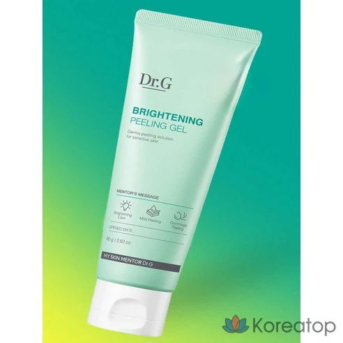 Осветляющий пилинг-гель Dr. G, 80 г