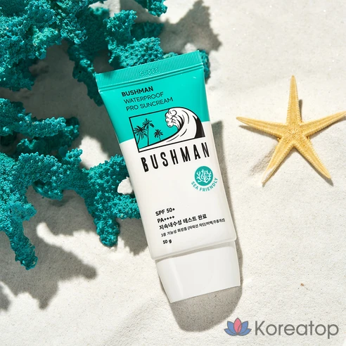 Водостойкий солнцезащитный крем Bushman Waterproof Pro SPF50+ PA++++, 50 г