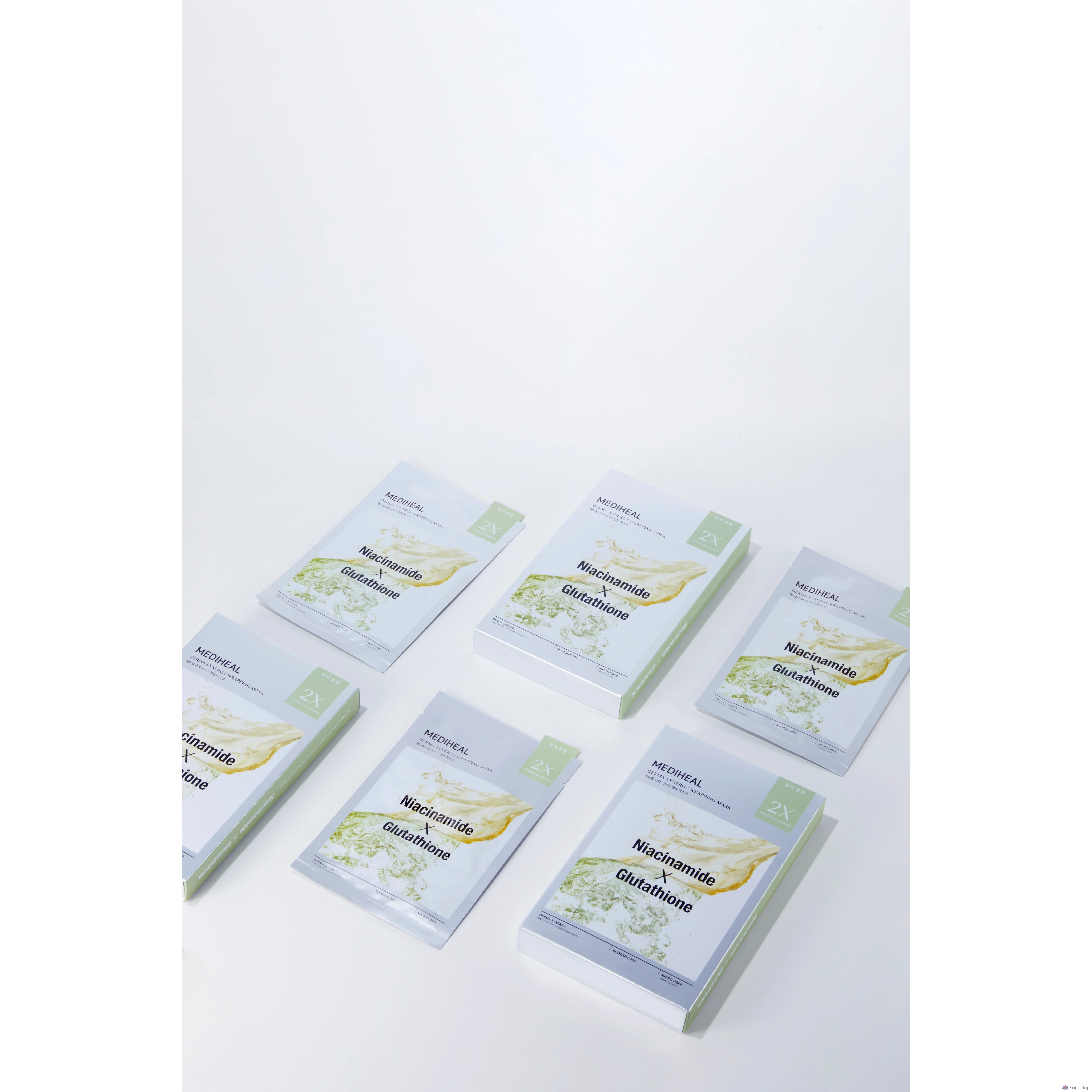 Обертывающая маска Mediheal Derma Synergy для борьбы с несовершенствами кожи и придания сияния, 10 штук, 3 упаковки, фото 4