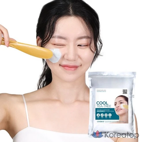 Альгинатная маска с маслом чайного дерева Lindsay Premium Cool Tea-Tree Modeling Mask 1 кг