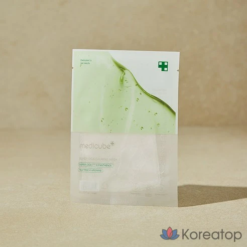 Medicube Cica Успокаивающая маска, 1 шт., 1 упаковка