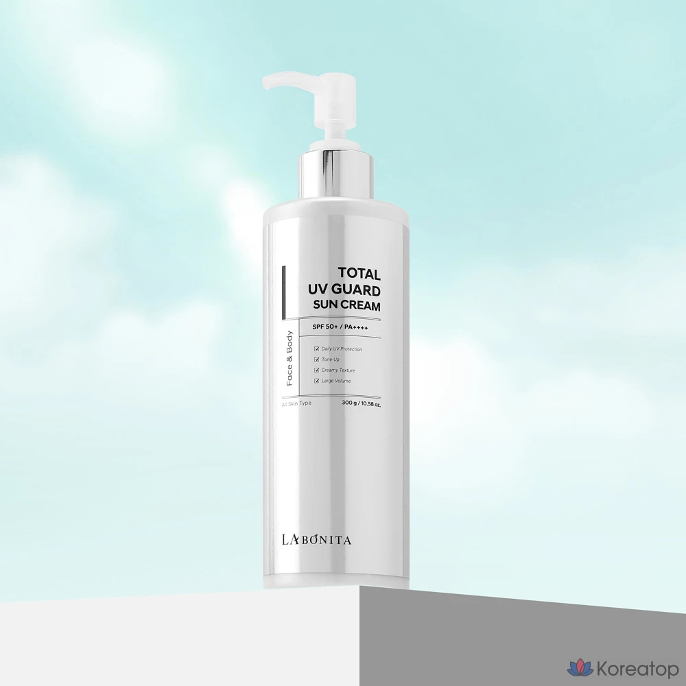 Солнцезащитный крем Labonita Total UV Guard SPF50+ PA++++, 300 г, 1 шт.