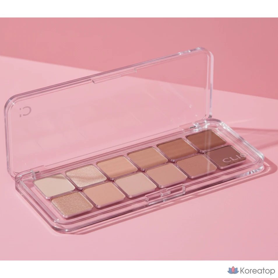 Палетка теней Clio Pro Eye Palette Air 7,2 г, 12 цветов, 011 Shopping Cheese Cat, 1 шт.