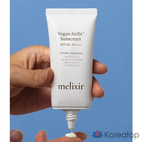 Солнцезащитный крем Mellixir Vegan Airfit SPF50+ PA++++, фото 4