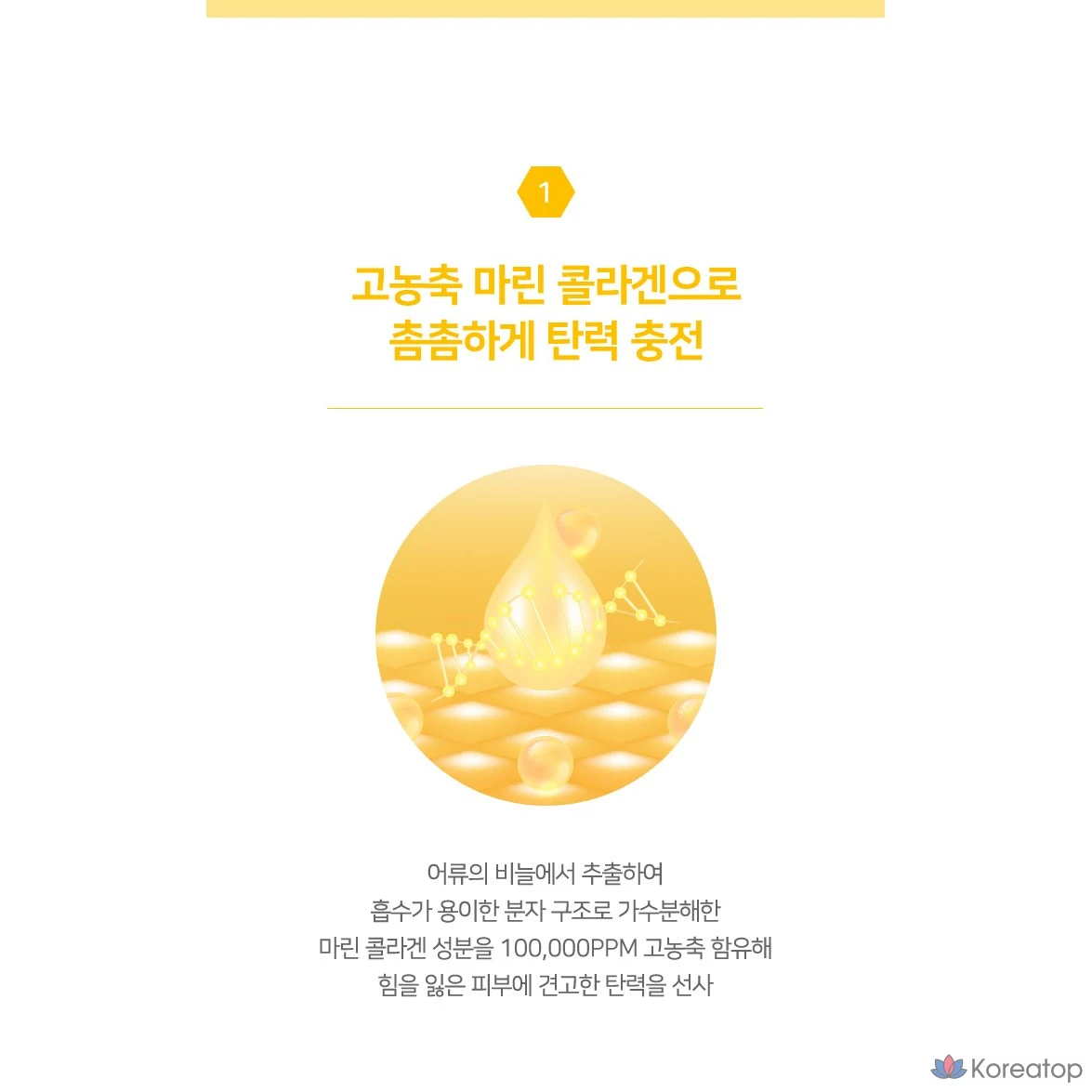 Медовая коллагеновая ампула Coreana Shiny's, 50 мл, 1 шт.