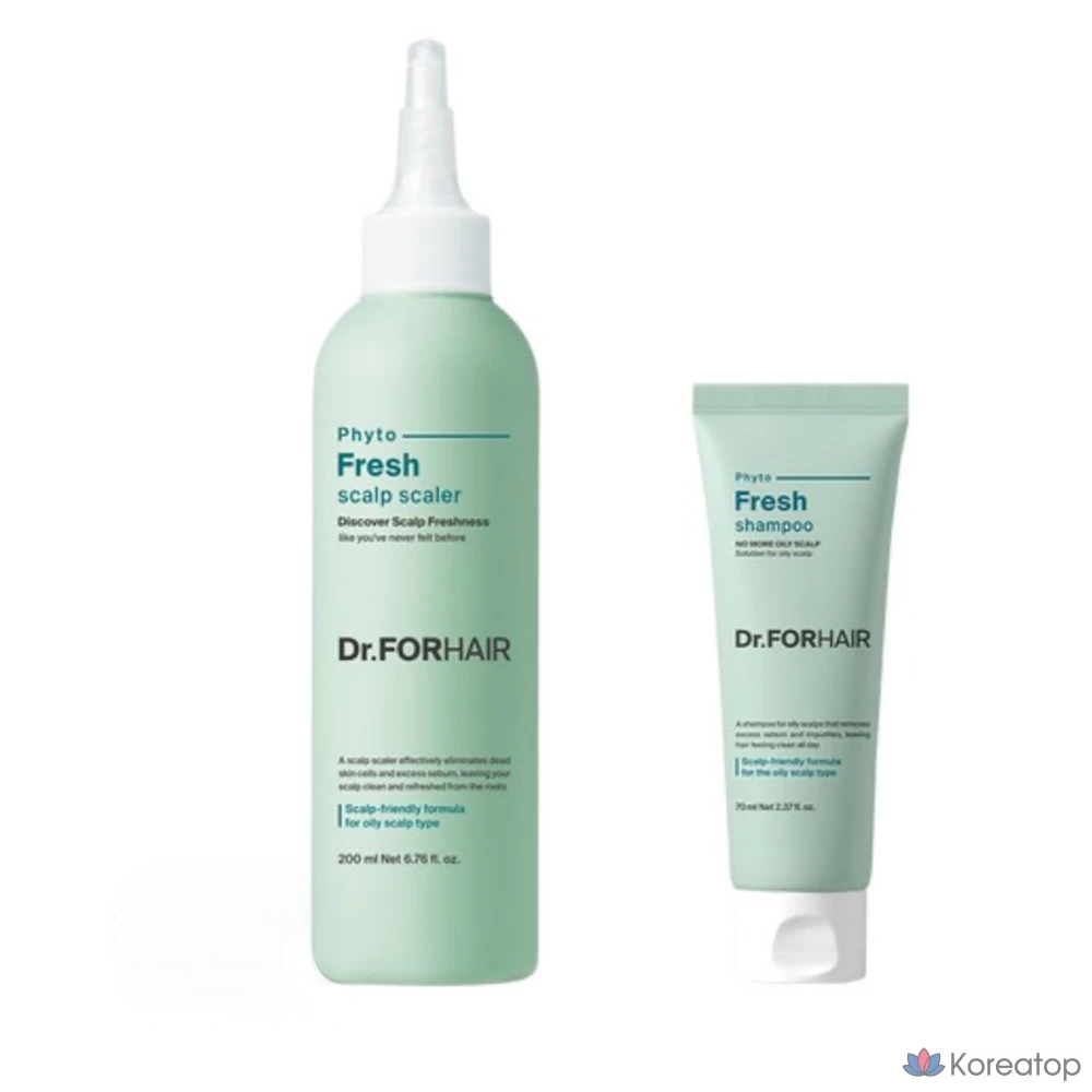 Набор Doctor For Hair Phyto Fresh Scalp Scaler 200 мл + шампунь 70 мл, 3 комплекта