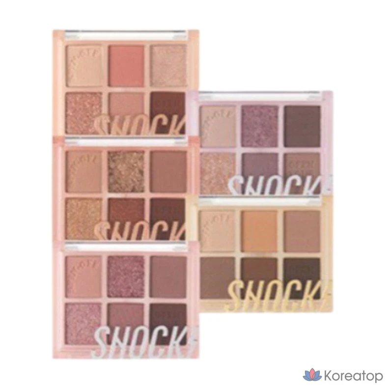 Палетка теней для век Tony Moly The Shocking Spin-Off, 1+1 Sweet Coral, 1 шт.