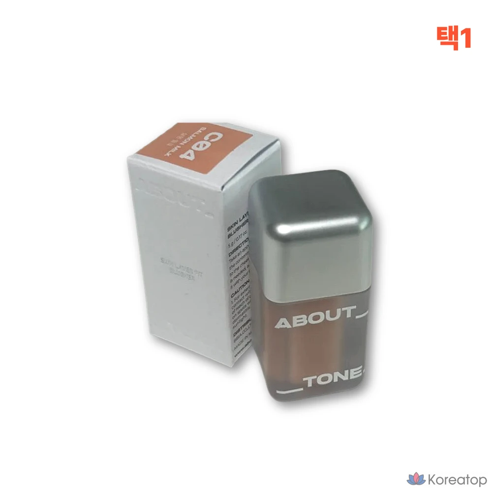 Румяна ABOUT TONE Skin Layer Fit Blusher Liquid Cream Blusher, оттенок AT C02 Mute Mauve, 1 шт.