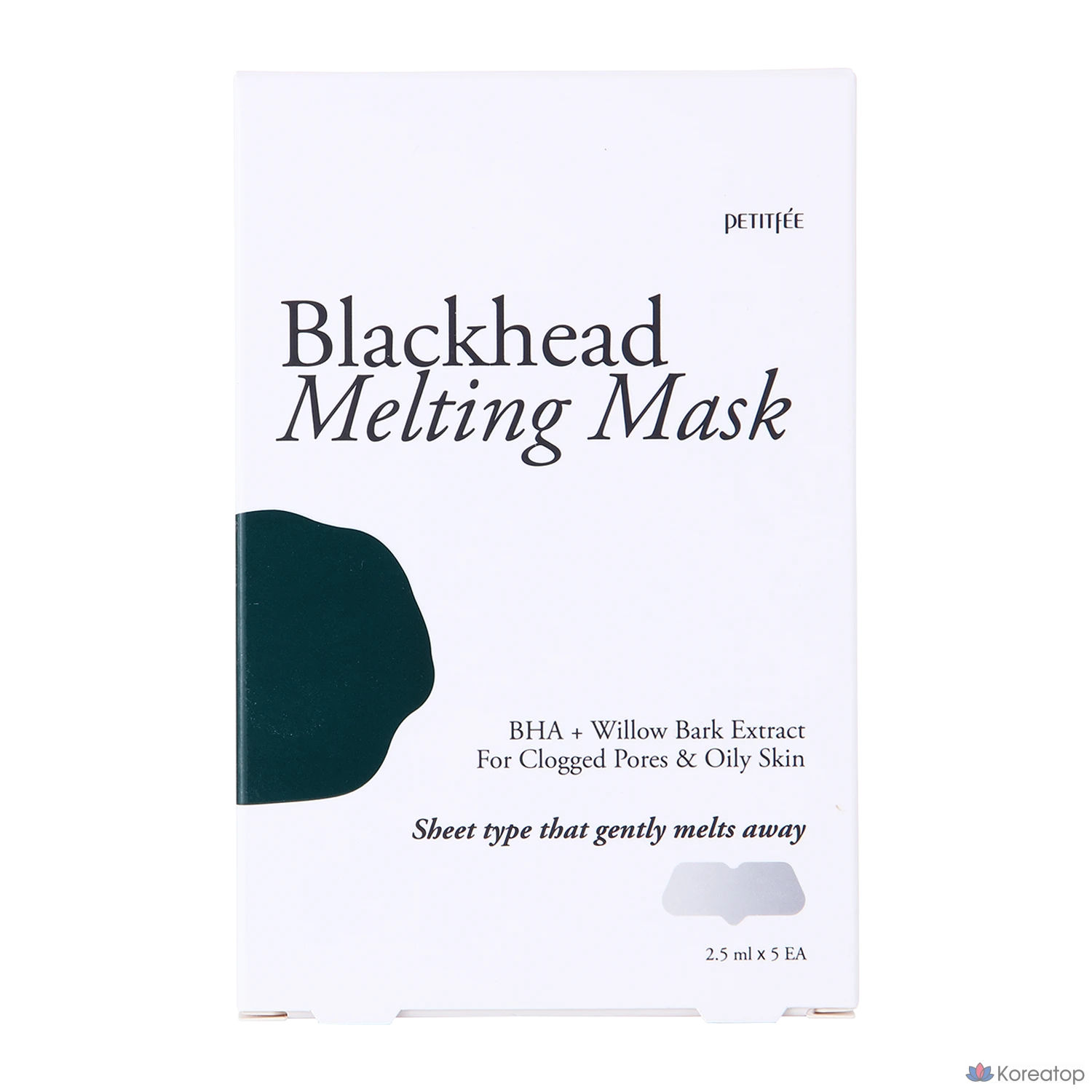 Маска для удаления черных точек Petitfee, 12,5 мл, 1 шт., 5 штук