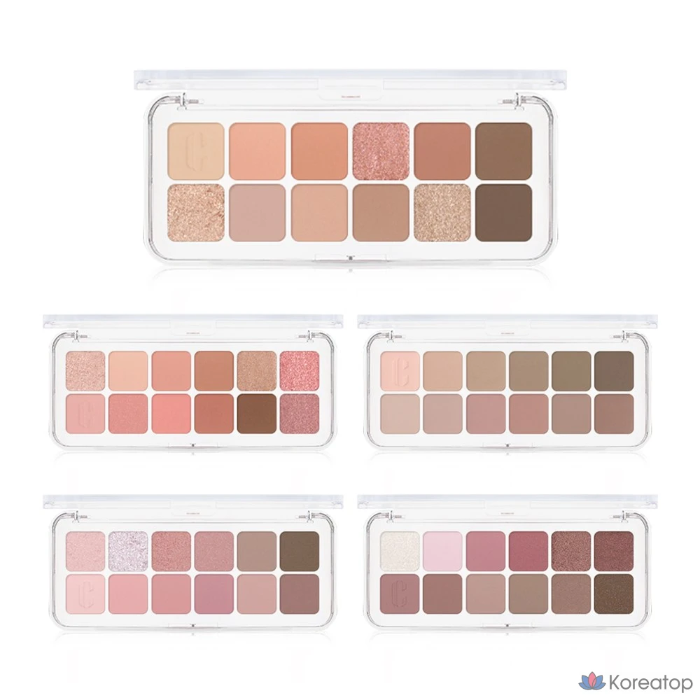 Палетка теней для век Clio Pro Eye Palette Air 7.2g, оттенок 008 Latte is Senior (Овсяный латте), 1 шт.