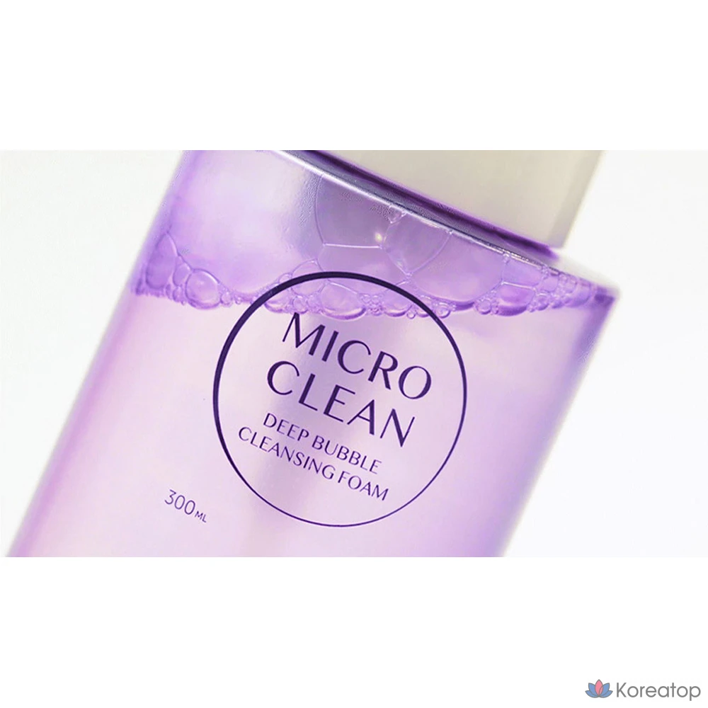 Пенка для глубокого очищения кожи Happy Bath Micro Clean Deep Bubble Cleansing Foam, 300 мл, 1 шт.