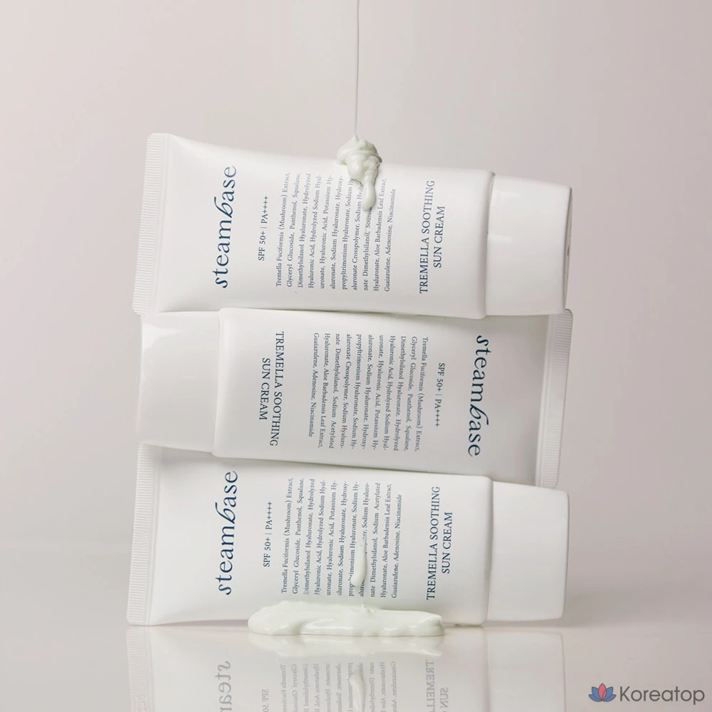 Увлажняющий лосьон Steambase Family Tremella с солнцезащитным кремом SPF 50+ PA++++, 50 мл