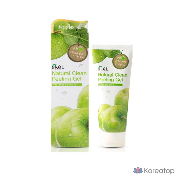 Отшелушивающий гель Ekel Apple Natural Clean Peeling Gel, 180 мл, 1 шт.