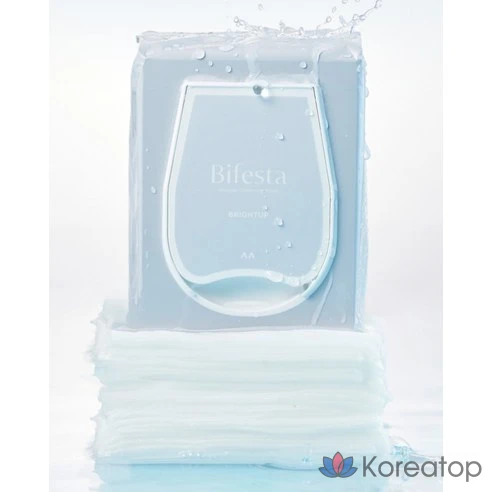 Bifesta Мицеллярные очищающие салфетки Brightening, 46 шт., фото 4