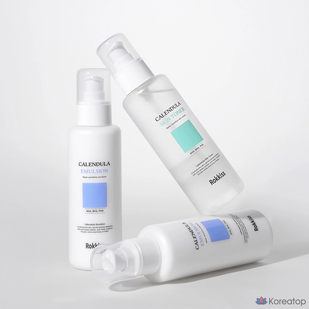 Rocky's Calendula Skin Toner 150ml + Emulsion 150ml, 1 комплект