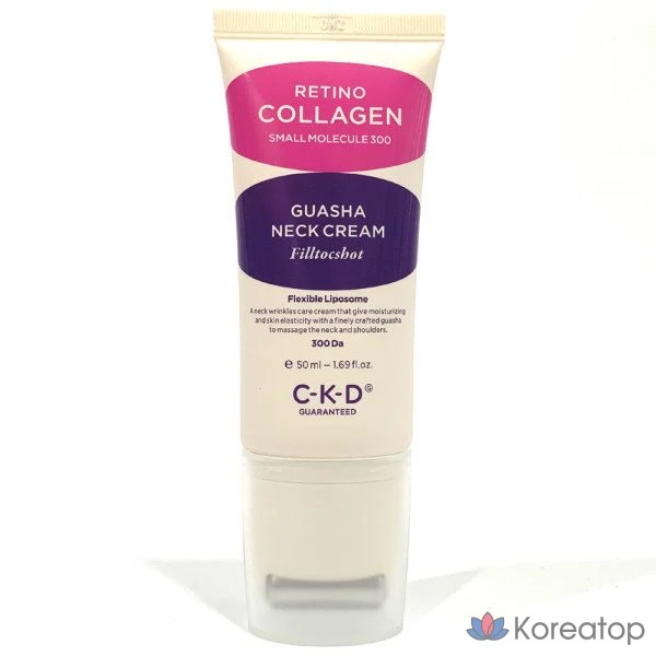 Chong Kun Dang CKD Retino Collagen Guasha Neck Cream Phil Talk Shot 50ml