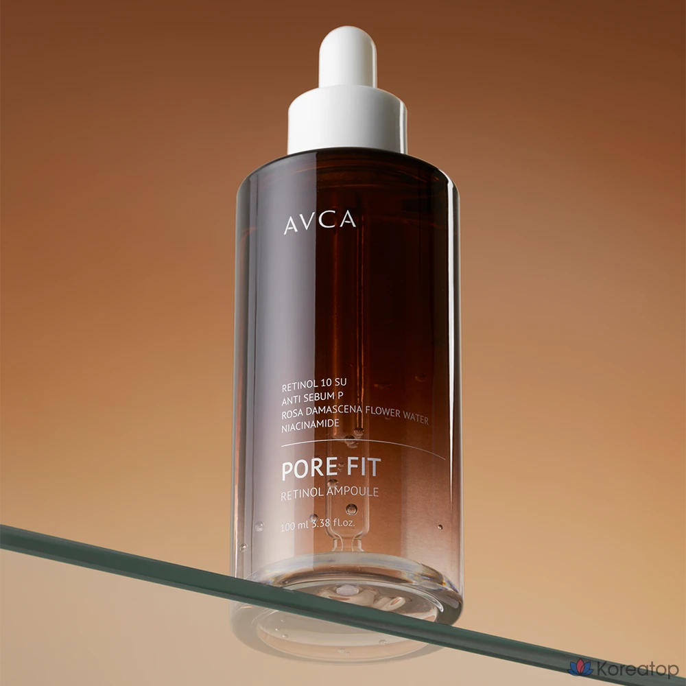 Ампула AVCA Pore Fit Retinol для очищения пор, 100 мл, 1 шт.