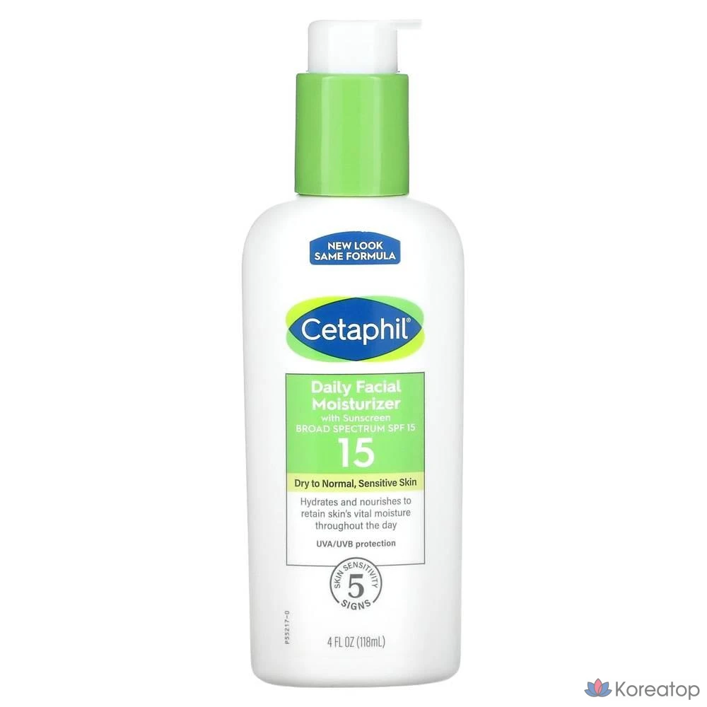 Увлажняющий крем для лица Cetaphil Daily Facial Moisturizer SPF15, 118 мл, 1 шт.