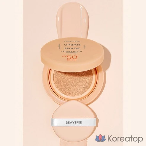 Солнцезащитный кушон Dewytree Urban Shade Cover & Fit SPF50+ PA++++