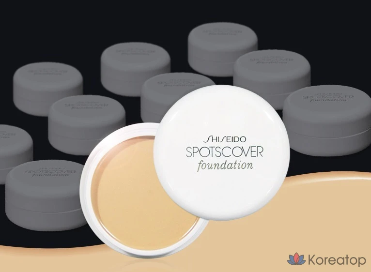 Тональный крем Shiseido Spot Cover Foundation, оттенок S100, 20 г, 1 шт.