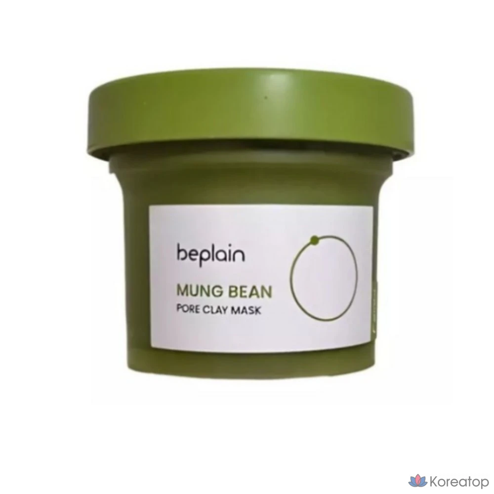 Глиняная маска для лица Beplain Green Bean Pore Clay Pack, 120 мл, 1 шт.