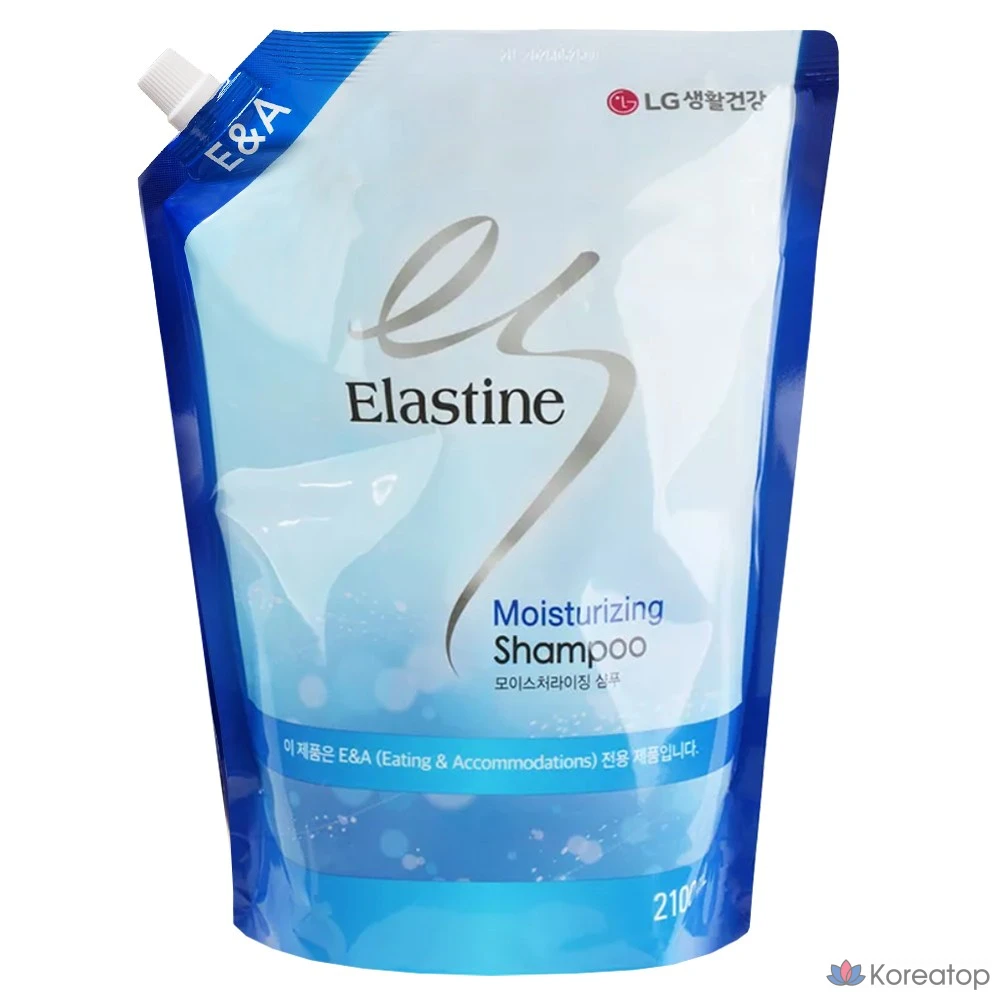 Увлажняющий шампунь Elastine, сменный блок большого объема, 2,1 л, 1 шт.