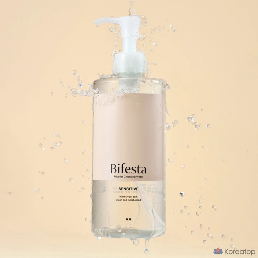 Мицеллярная очищающая вода Bifesta для чувствительной кожи, 400 мл, 1 шт.