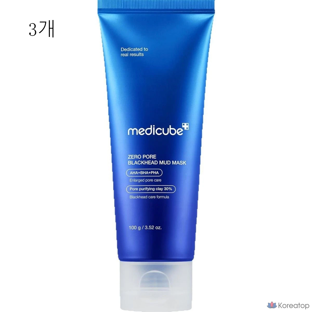 Грязевая маска Medicube Zero Pore от черных точек, 100 г, 1 упаковка, 3 упаковки