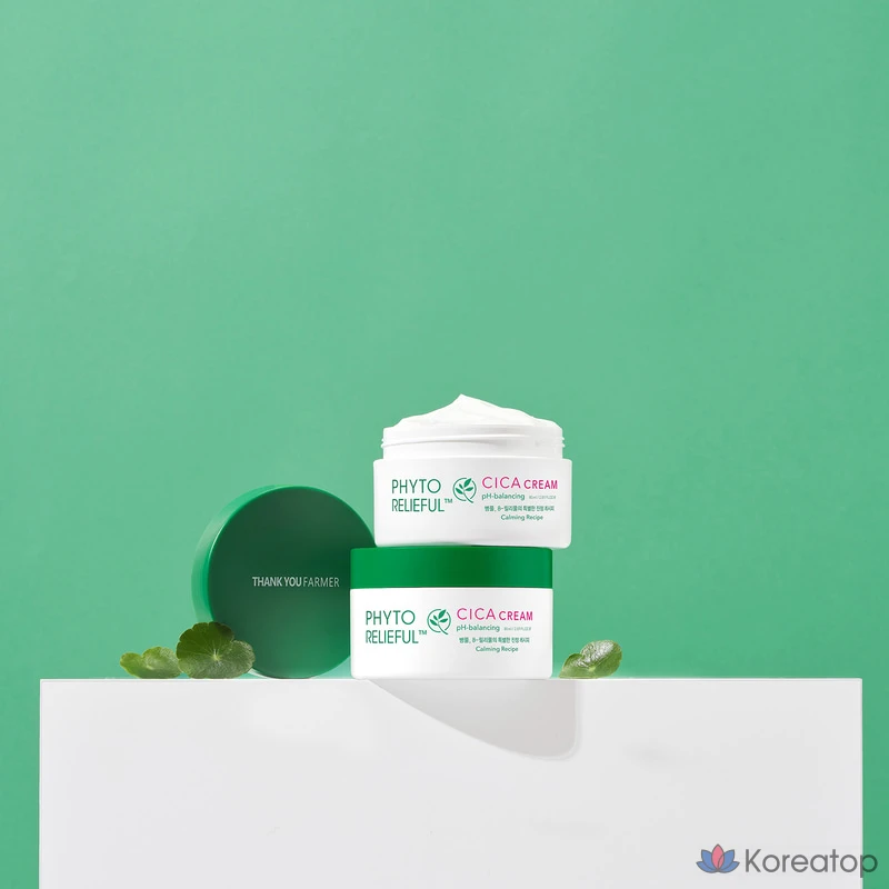 Крем для лица Thank You Farmer Phyto Lilyful Cica Cream, 80 мл, 1 шт.