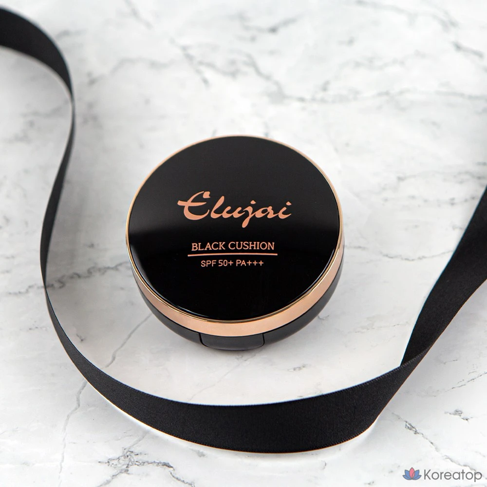 Кушон ELROEL Essence Moisture Cover Black Cushion, оттенок 23, 2 шт.