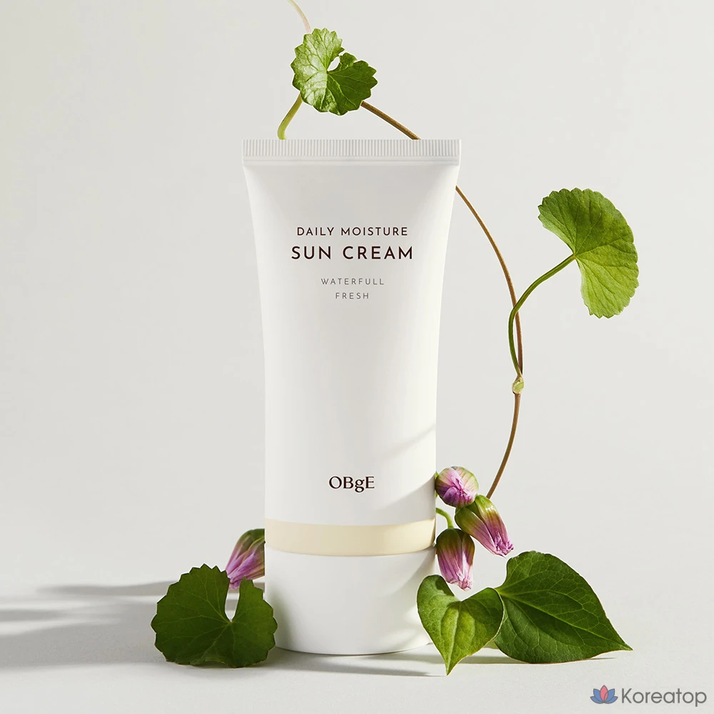 Солнцезащитный крем OBge Daily Moisture SPF50+ PA++++, 50 мл, 1 шт.